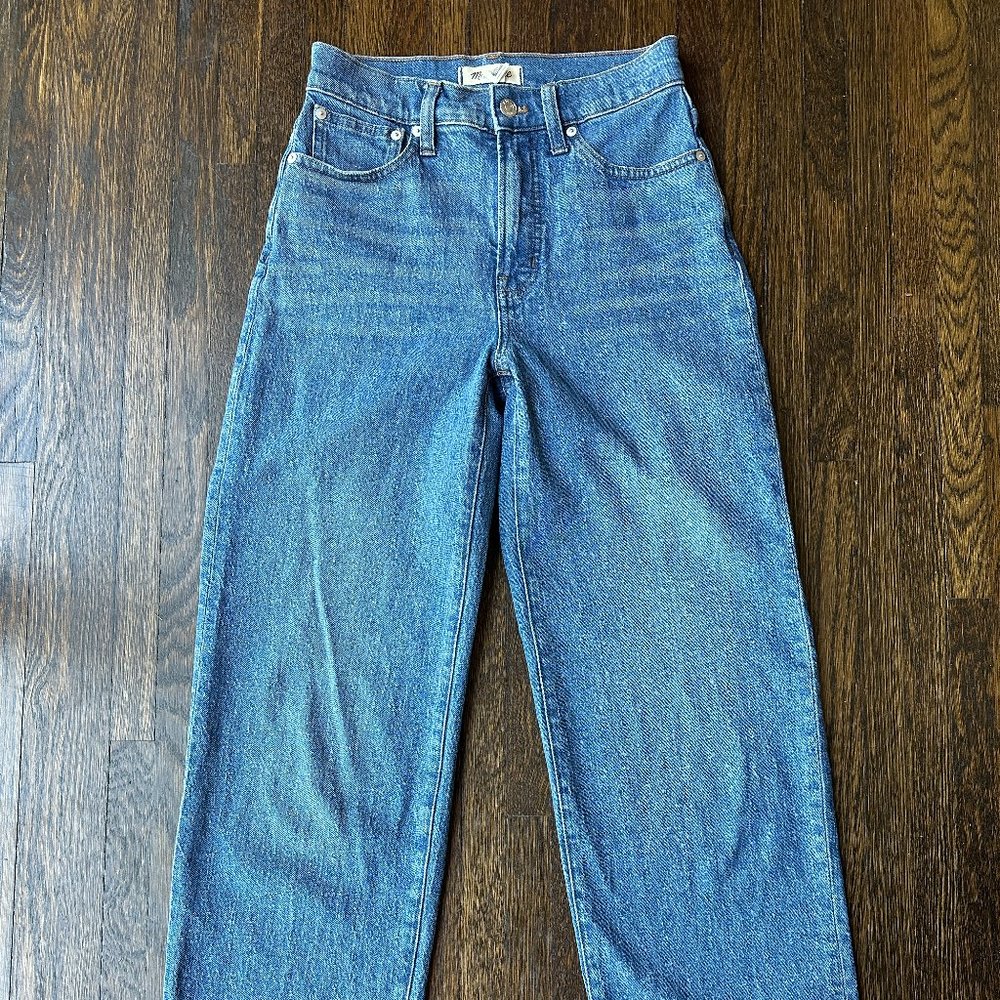 Madewell Perfect Vintage Wide Leg Jean Size 25
